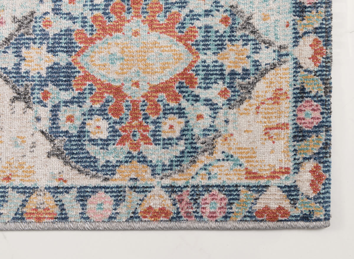 Salsa Vloerkleed – Multicolor – Kleurrijk Patchwork Design – Laagpolig Vloerkleed
