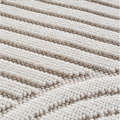 Helix Vloerkleed – Crème – Japandi Look – Laagpolig Vloerkleed
