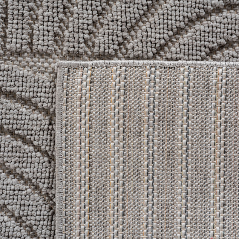 Helix Vloerkleed – Grijs – Japandi Look – Laagpolig Vloerkleed