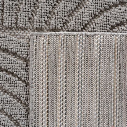 Helix Vloerkleed – Grijs – Japandi Look – Laagpolig Vloerkleed