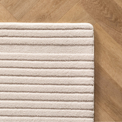 Pompei Arco Ivory – Booglijn Details – Laagpolig Vloerkleed
