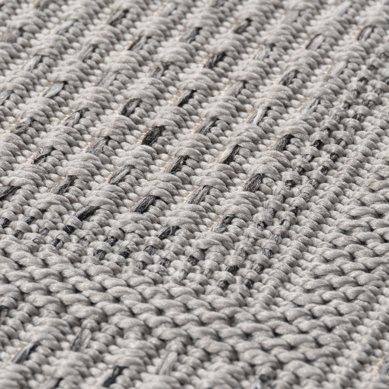 Desert – Kaderdesign Grijs – Binnen & Buiten Vloerkleed – Laagpolig