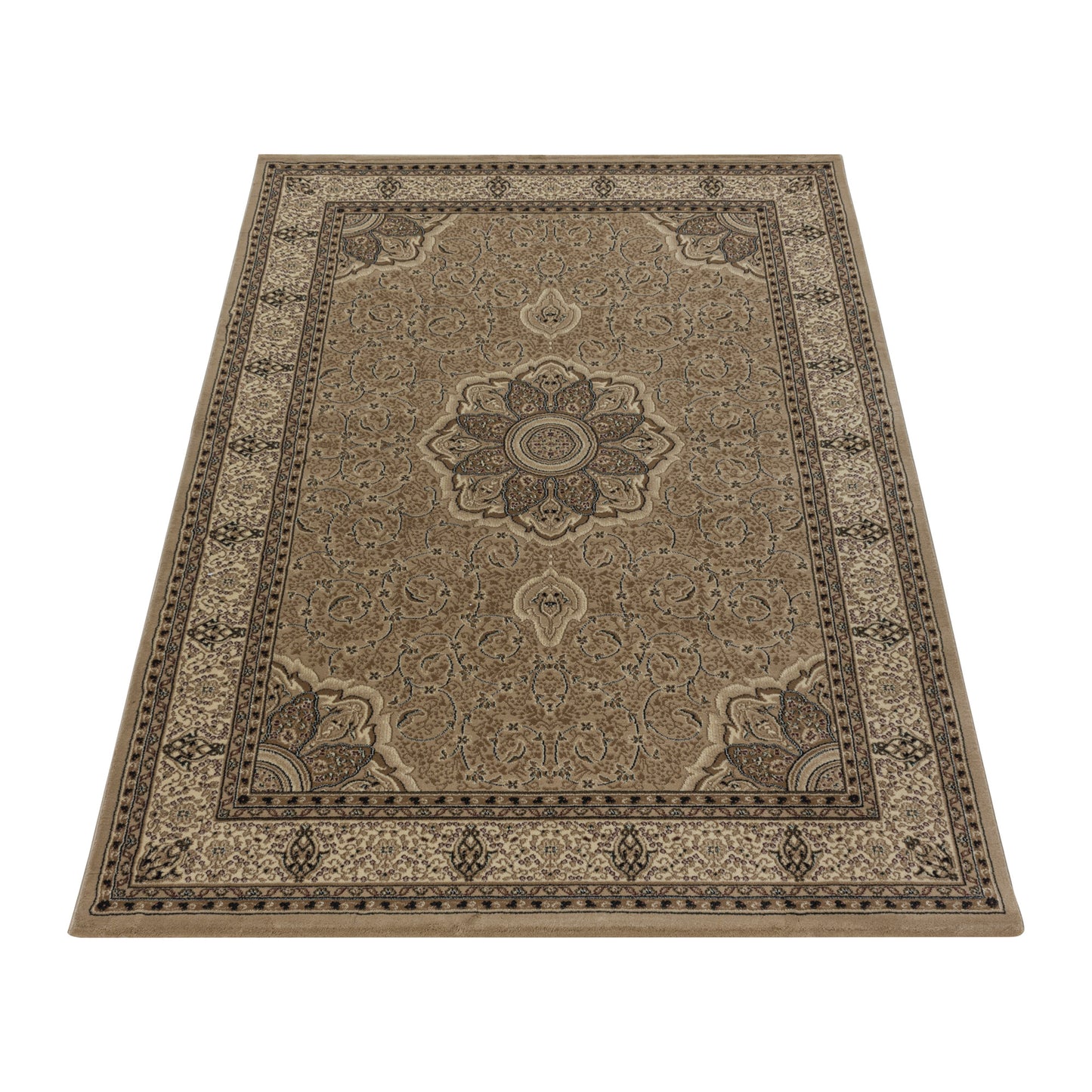 Kashmir – Klassiek Vloerkleed – Beige