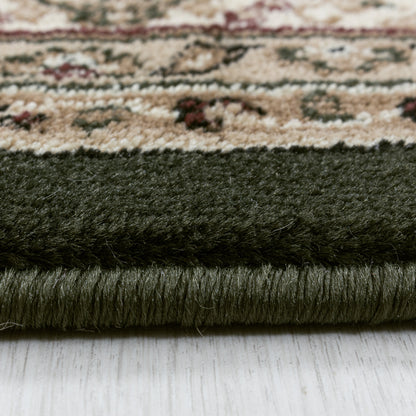 Kashmir – Klassiek Vloerkleed – Groen/Beige