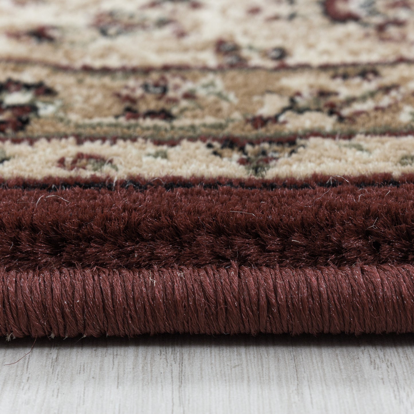 Teheran – Klassiek Vloerkleed – Rood/Beige