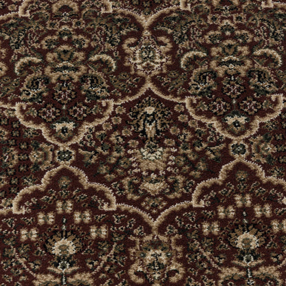 Teheran – Klassiek Vloerkleed – Rood/Beige