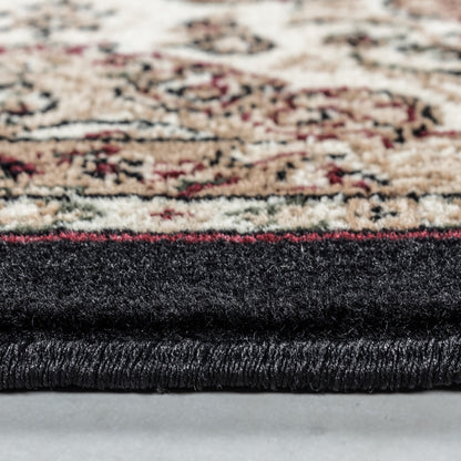 Bukhara – Klassiek Vloerkleed – Zwart/Beige