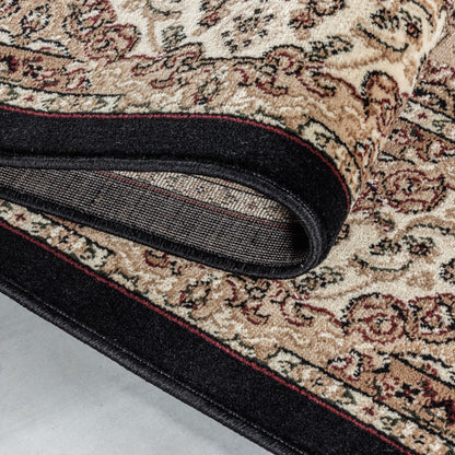 Bukhara – Klassiek Vloerkleed – Zwart/Beige