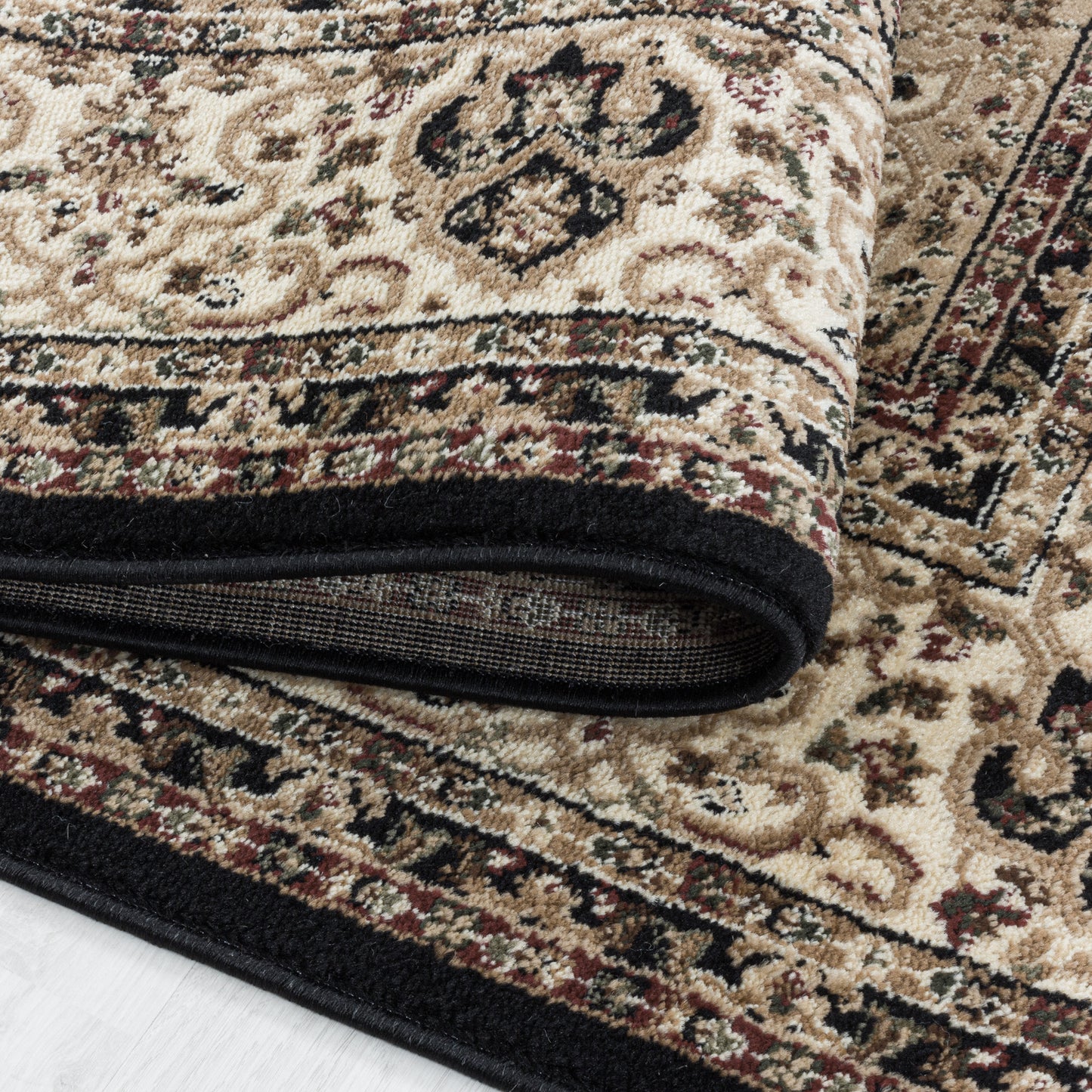 Bukhara – Klassiek Vloerkleed – Zwart