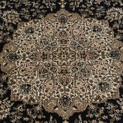 Bukhara – Klassiek Vloerkleed – Zwart