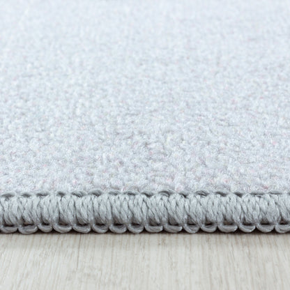 Play – Kindervloerkleed – Little Star Grijs – Laagpolig – Anti-Allergisch & Anti-Slip