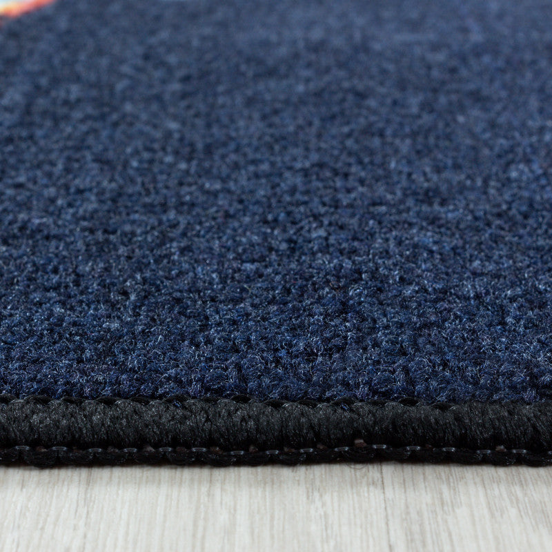 Play – Kindervloerkleed – Ruimte – Laagpolig – Anti-Allergisch & Anti-Slip