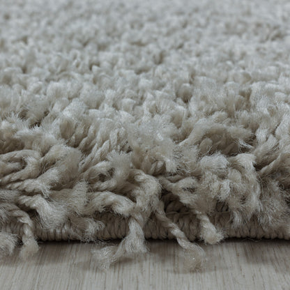 Sydney – Hoogpolig Vloerkleed – Natuur – Effen Design