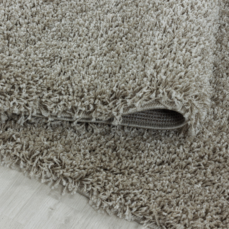 Sydney – Hoogpolig Vloerkleed – Natuur – Effen Design