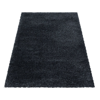 Fluffy Vloerkleed – Antraciet – Hoogpolig & Extra Zacht