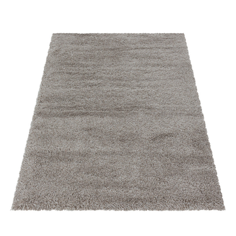 Fluffy Vloerkleed – Beige – Hoogpolig & Extra Zacht