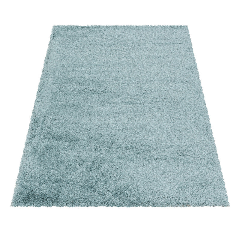 Fluffy Vloerkleed – Aqua – Hoogpolig & Extra Zacht