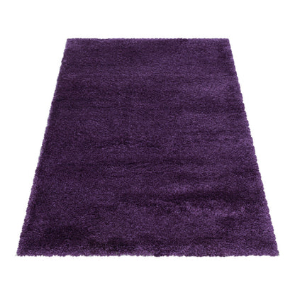 Fluffy Vloerkleed – Lila – Hoogpolig & Extra Zacht
