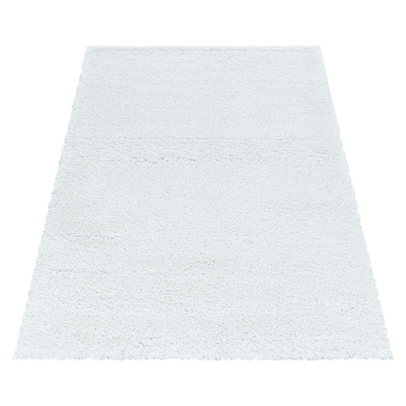 Fluffy Vloerkleed – Wit – Hoogpolig & Extra Zacht