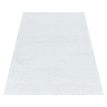 Fluffy Vloerkleed – Wit – Hoogpolig & Extra Zacht