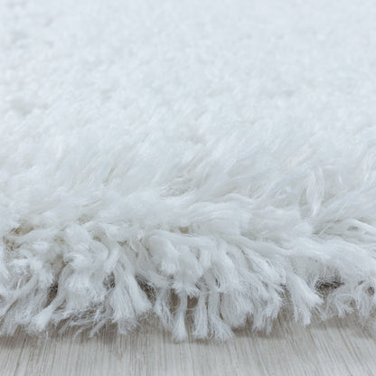 Fluffy Vloerkleed – Wit – Hoogpolig & Extra Zacht
