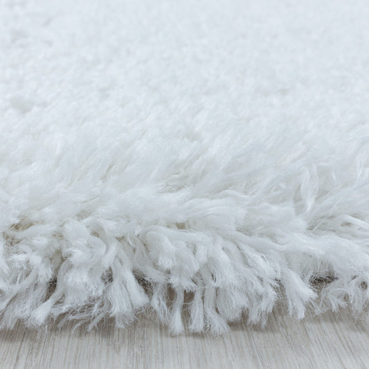 Fluffy Vloerkleed – Wit – Hoogpolig & Extra Zacht
