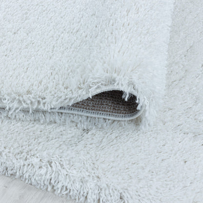 Fluffy Vloerkleed – Wit – Hoogpolig & Extra Zacht
