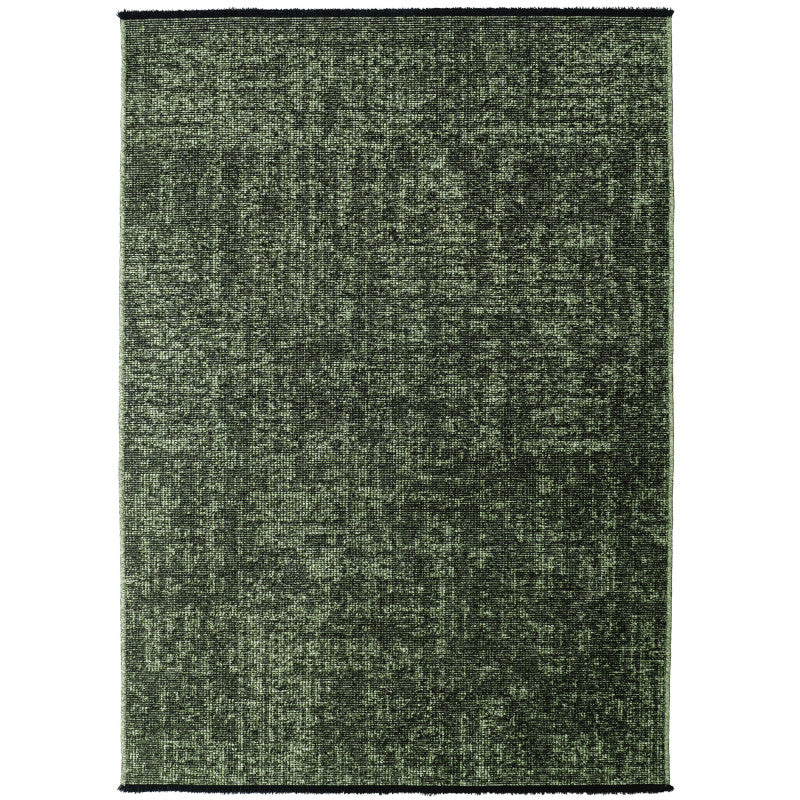 Space – Groen Vintage Look – Laagpolig Vloerkleed