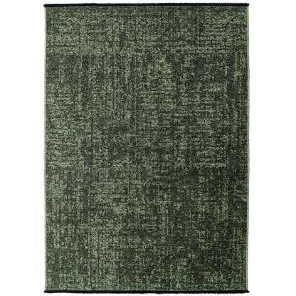 Space – Groen Vintage Look – Laagpolig Vloerkleed