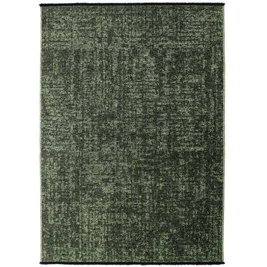 Space – Groen Vintage Look – Laagpolig Vloerkleed