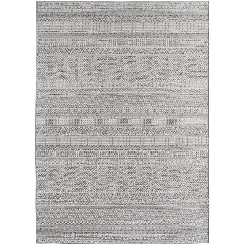 Desert – Geometrisch Motief Grijs – Laagpolig Vloerkleed – Scandinavisch Design