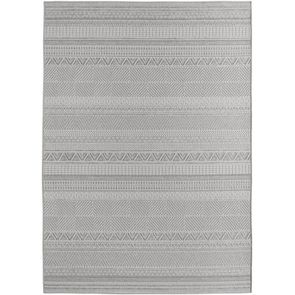 Desert – Geometrisch Motief Grijs – Laagpolig Vloerkleed – Scandinavisch Design