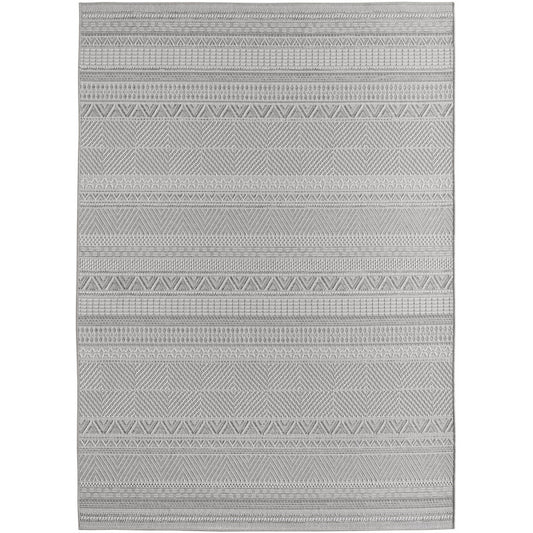 Desert – Geometrisch Motief Grijs – Laagpolig Vloerkleed – Scandinavisch Design