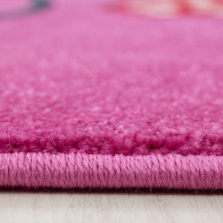 Kids Vloerkleed – Kindervloerkleed – lila  – Anti-Allergisch