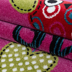Kids Vloerkleed – Kindervloerkleed – lila  – Anti-Allergisch