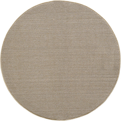 Loom Vloerkleed Rond – Beige – Effen & Modern – Laagpolig Vloerkleed