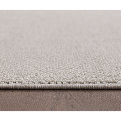 Loom Vloerkleed – Crème – Effen & Modern – Laagpolig Vloerkleed