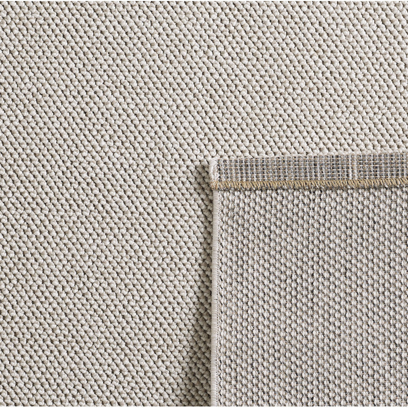 Loom Vloerkleed – Crème – Effen & Modern – Laagpolig Vloerkleed