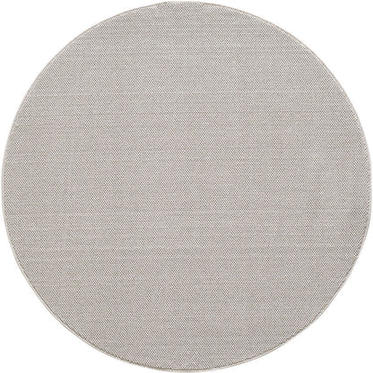 Loom Vloerkleed Rond – Crème – Effen & Modern – Laagpolig Vloerkleed