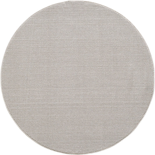 Loom Vloerkleed Rond – Crème – Effen & Modern – Laagpolig Vloerkleed