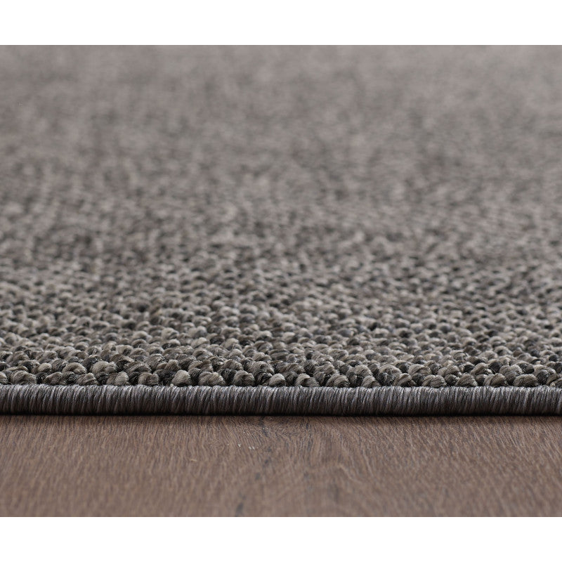 Loom Vloerkleed – Grijs – Effen & Modern – Laagpolig Vloerkleed