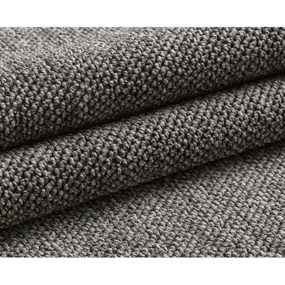 Loom Vloerkleed Rond – Grijs – Effen & Modern – Laagpolig Vloerkleed