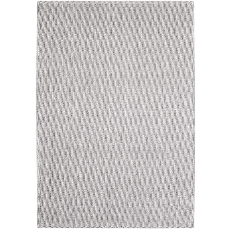 Loom Vloerkleed – Zilver – Effen & Modern – Laagpolig Vloerkleed