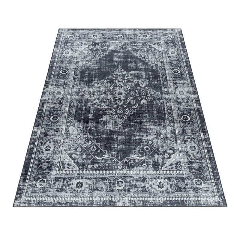 Fiesta Vloerkleed – Grijs – Wasbaar