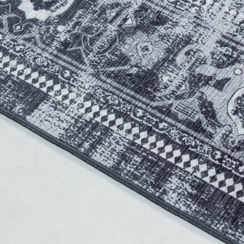 Fiesta Vloerkleed – Grijs – Wasbaar