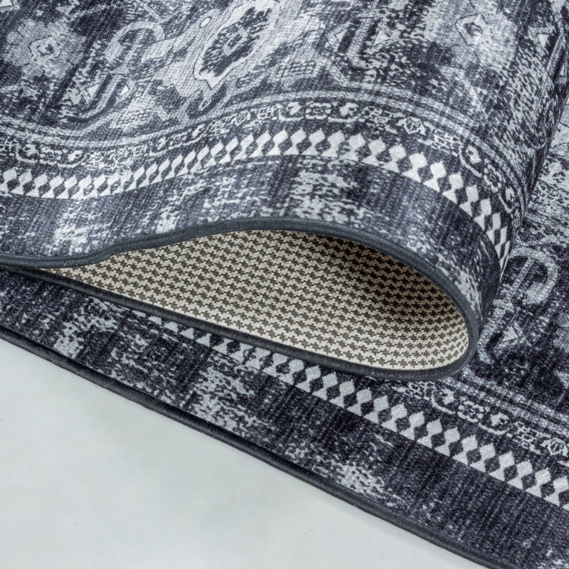 Fiesta Vloerkleed – Grijs – Wasbaar