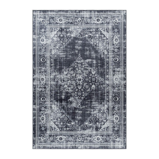 Fiesta Vloerkleed – Grijs – Wasbaar