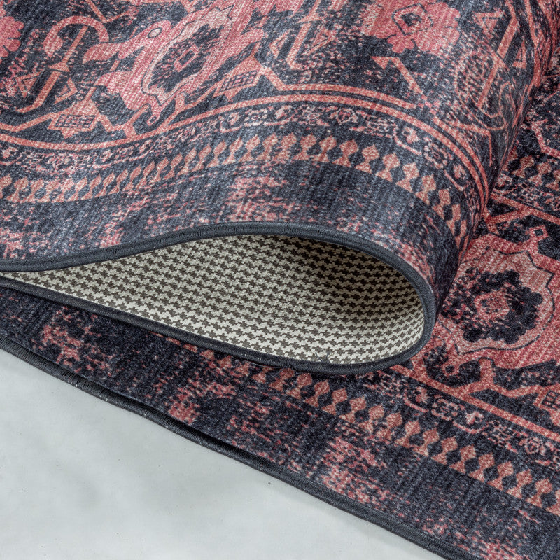 Fiesta Vloerkleed – Rood – Wasbaar