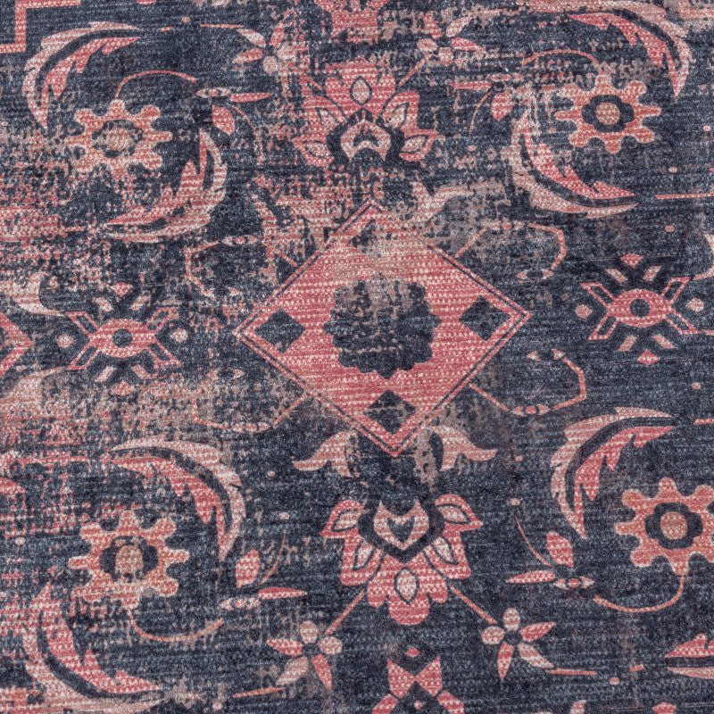 Fiesta Vloerkleed – Rood – Wasbaar