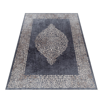 Fiesta Vloerkleed – Zwart – Wasbaar